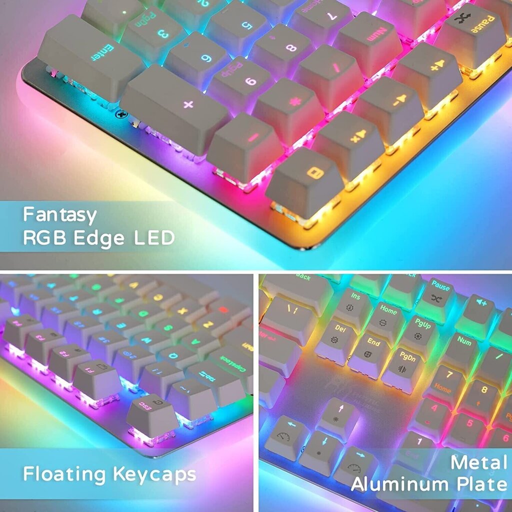 Royal Kludge RK918 Blue Switches hinta ja tiedot | Näppäimistöt | hobbyhall.fi