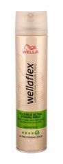 Vahvan pitoisuuden hiuslakka Wellaflex Flexible Ultra Strong Hold 250 ml hinta ja tiedot | Kampaamotuotteet | hobbyhall.fi