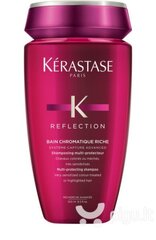 Shampoo värjätyille hiuksille Kerastase Reflect Bain Chromatique Riche, 250 ml hinta ja tiedot | Shampoot | hobbyhall.fi