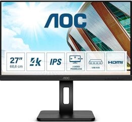 AOC U27P2CA hinta ja tiedot | AOC Tietokoneet ja pelaaminen | hobbyhall.fi