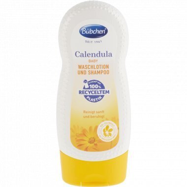 Lotion-shampoo lapsille Bubchen Calendula, 2 in 1, 230 ml hinta ja tiedot | Lasten ja äitiysajan kosmetiikka | hobbyhall.fi