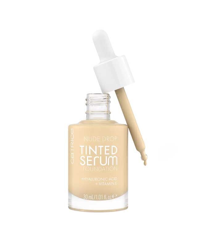 Catrice Serum Foundation Nude Drop Sävytetty, 010N, 30 ml hinta ja tiedot | Meikkivoiteet ja puuterit | hobbyhall.fi