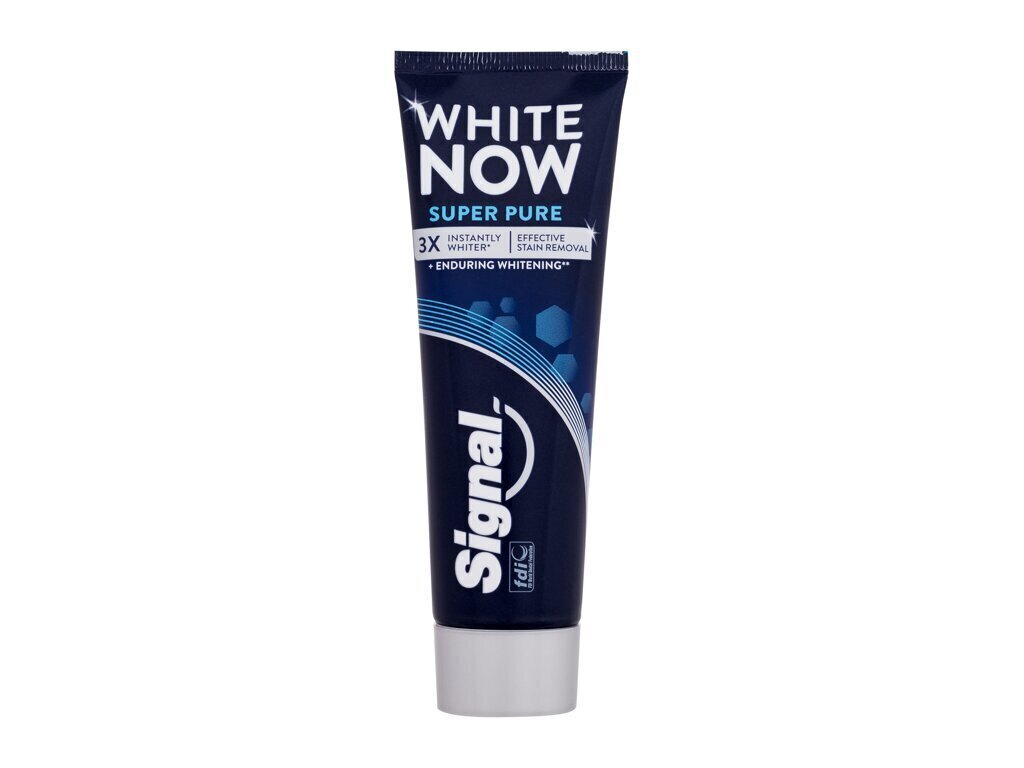 Signal Dentifrice Super Pure hammastahna, 75 ml hinta ja tiedot | Suuhygienia | hobbyhall.fi