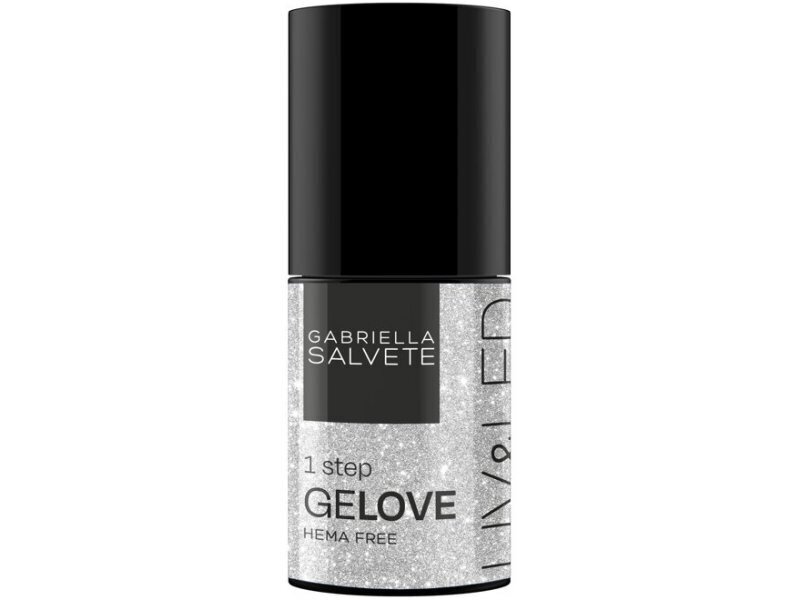 Geelikynsilakka Gabriella Salvete GeLove UV & LED, 17 Flitr, 8 ml hinta ja tiedot | Kynsilakat ja kynsienhoitotuotteet | hobbyhall.fi