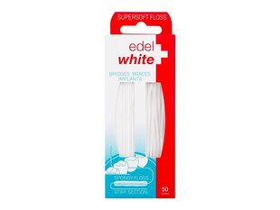 Pehmeä hammaslanka Edel+White Supersoft Floss Superfloss, 1 kpl. hinta ja tiedot | Suuhygienia | hobbyhall.fi