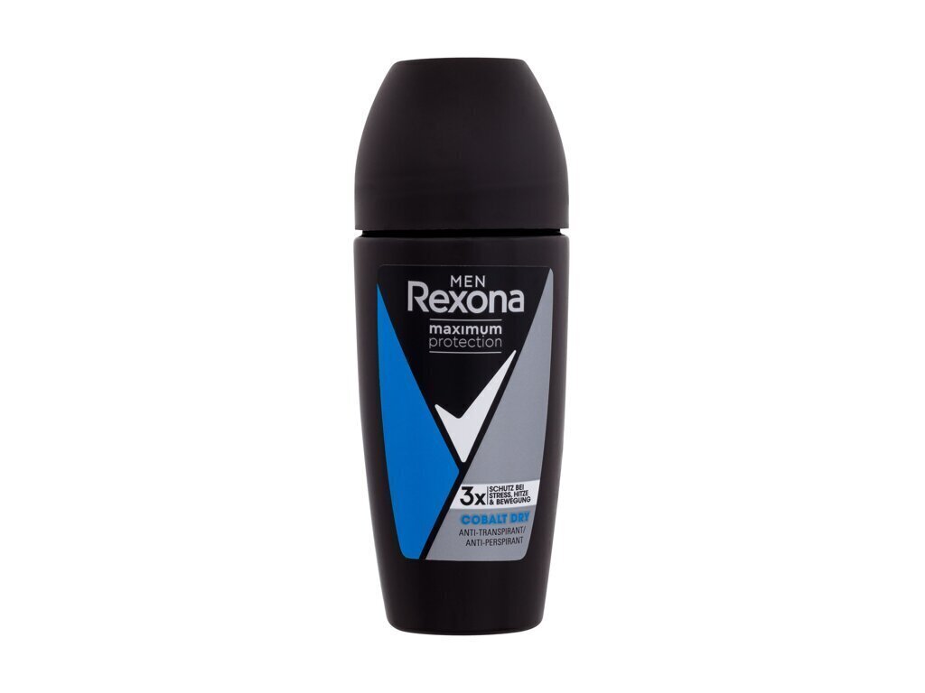 Antiperspirantti Rexona Men Maximum Protection Cobalt Dry miehille, 50 ml hinta ja tiedot | Deodorantit | hobbyhall.fi