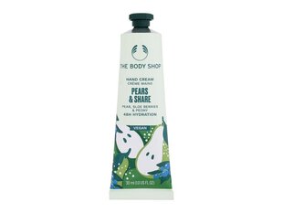 Käsivoide The Body Shop Pears & Share, 30 ml hinta ja tiedot | Vartalovoiteet ja -emulsiot | hobbyhall.fi