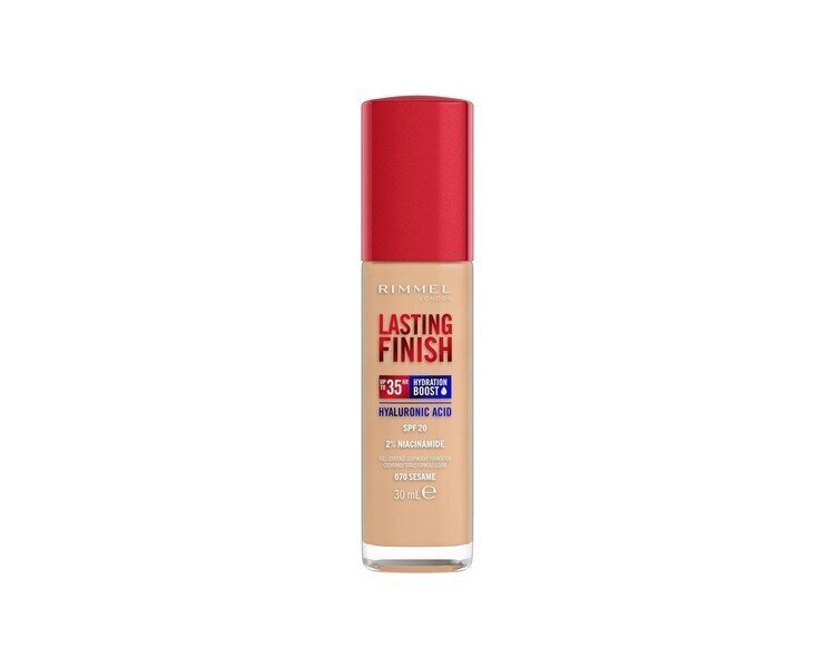 Meikkivoide Rimmel London Lasting Finish SPF20, 070 Seesami, 30 ml hinta ja tiedot | Meikkivoiteet ja puuterit | hobbyhall.fi