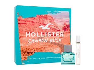 Hajuvesi Hollister Canyon Rush EDT miehille, 50+15 ml hinta ja tiedot | Miesten hajuvedet | hobbyhall.fi