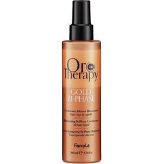 Suihkehoitoaine Fanola Oro Therapy Gold Bi-Phase, 200 ml hinta ja tiedot | Hoitoaineet | hobbyhall.fi