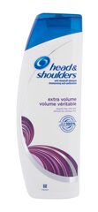 Volyymia antava shampoo Head & Shoulders Extra Volume, 400 ml hinta ja tiedot | Head & Shoulders Hajuvedet ja kosmetiikka | hobbyhall.fi