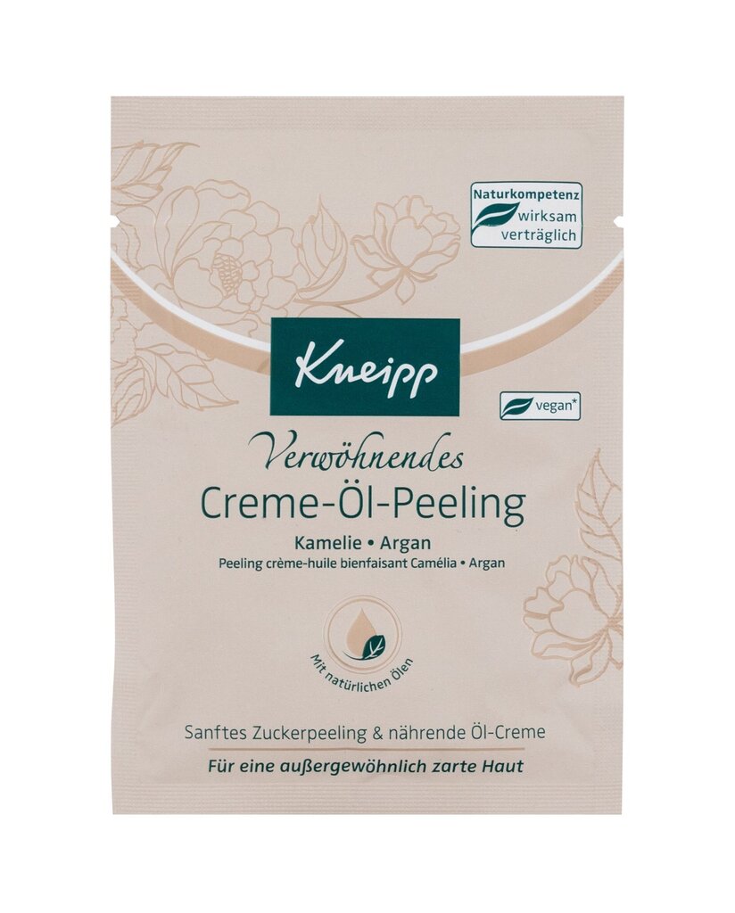 Kermainen vartalokuorinta Kneipp Pampering Cream-Oil Peeling, 40 ml hinta ja tiedot | Vartalokuorinnat | hobbyhall.fi