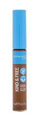 Peitevoide Rimmel London Kind & Free Hydrating Concealer, 060 Deep, 7 ml hinta ja tiedot | Meikkivoiteet ja puuterit | hobbyhall.fi