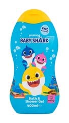 Suihkugeeli Pinkfong Baby Shark lapsille, 400 ml hinta ja tiedot | Lasten ja äitiysajan kosmetiikka | hobbyhall.fi