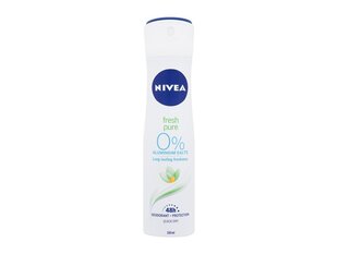 Suihkedeodorantti Nivea Fresh and Pure naisille, 150 ml hinta ja tiedot | Naisten ihonhoito | hobbyhall.fi