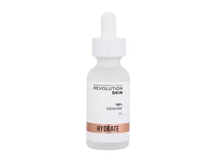 Kasvoöljy Revolution Skincare Hydrate 100 % skvalaaniöljy, 30 ml hinta ja tiedot | Kasvoöljyt ja seerumit | hobbyhall.fi