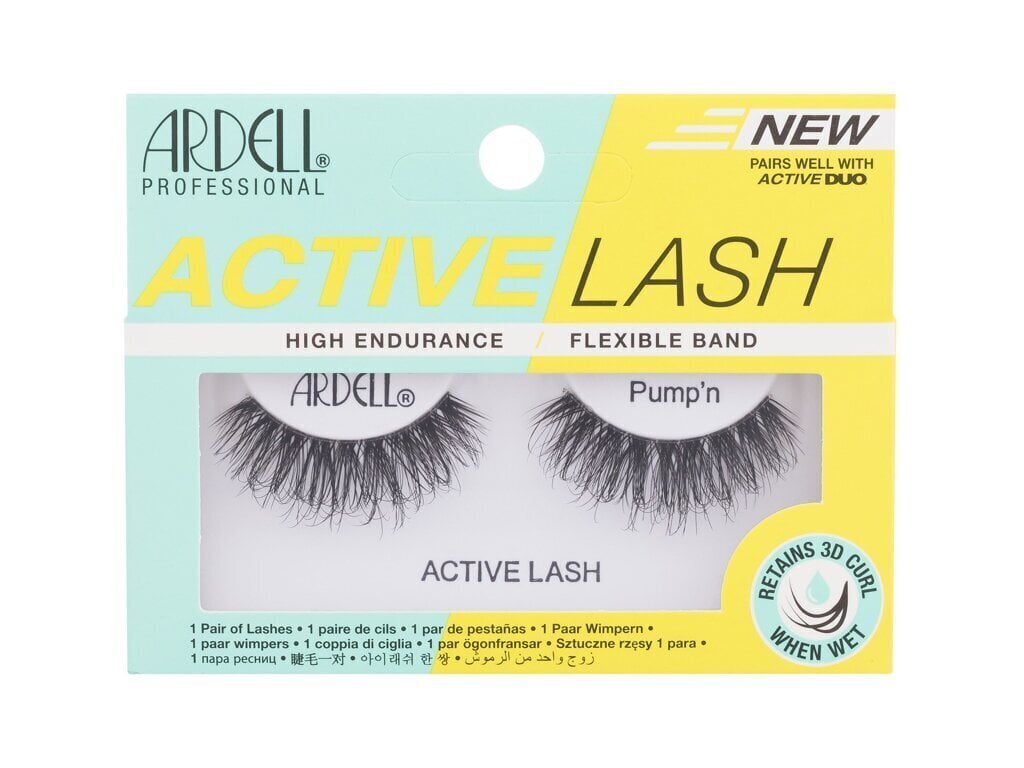 Tekoripset Ardell tekoripset Active Lash, Pump&#39;n hinta ja tiedot | Irtoripset ja ripsentaivuttimet | hobbyhall.fi