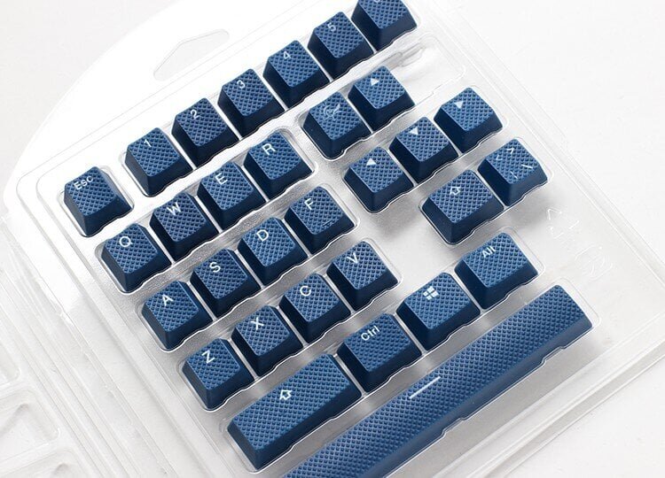 Ducky Rubber Keycap Set | 31vnt, Navy Blue hinta ja tiedot | Näppäimistöt | hobbyhall.fi