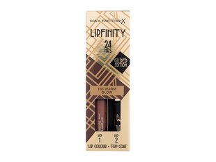 Huulipuna Max Factor Lipfinity Lip Color, 185 Warm Glow, 4,2 g hinta ja tiedot | Huulipunat, huulikiillot ja huulirasvat | hobbyhall.fi