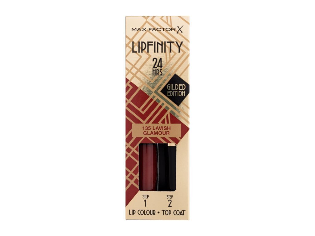 Huulipuna Max Factor Lipfinity Lip Color, 135 Levish Glamour, 4,2 g hinta ja tiedot | Huulipunat, huulikiillot ja huulirasvat | hobbyhall.fi