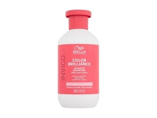 Shampoo värjätyille hiuksille Wella Professionals Invigo Color Brilliance Shampoo naisille, 300 ml hinta ja tiedot | Shampoot | hobbyhall.fi