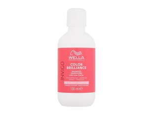 Shampoo värjätyille hiuksille Wella Professionals Invigo Color Brilliance Shampoo naisille, 100 ml hinta ja tiedot | Shampoot | hobbyhall.fi