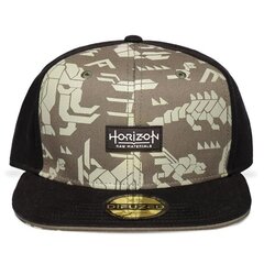 Snapback Cap: Horizon Forbidden West Graphics, Black/Olive hinta ja tiedot | Pelien oheistuotteet | hobbyhall.fi