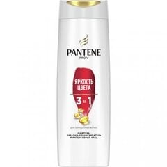 Shampoo Pantene 3in1 Vivid Color, 360 ml hinta ja tiedot | Pantene Hajuvedet ja kosmetiikka | hobbyhall.fi