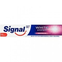 Hammastahna Signal White System Revitalize, 75 ml hinta ja tiedot | Suuhygienia | hobbyhall.fi