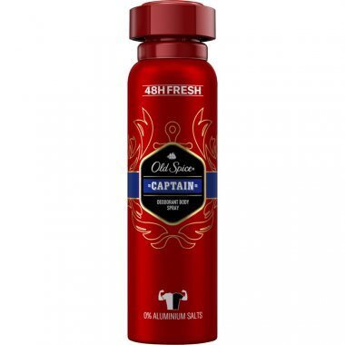 Aerosolideodorantti miehille Old Spice Captain, 150 ml hinta ja tiedot | Deodorantit | hobbyhall.fi