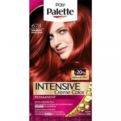 Hiusväri Palette Poly Creme Color, 678 rubiininpunainen, 187 g hinta ja tiedot | Schwarzkopf Palette Hajuvedet ja kosmetiikka | hobbyhall.fi