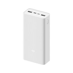 Xiaomi Mi Power Bank 3 30000mAh 24W VXN4307CN Type-C White hinta ja tiedot | Varavirtalähteet | hobbyhall.fi