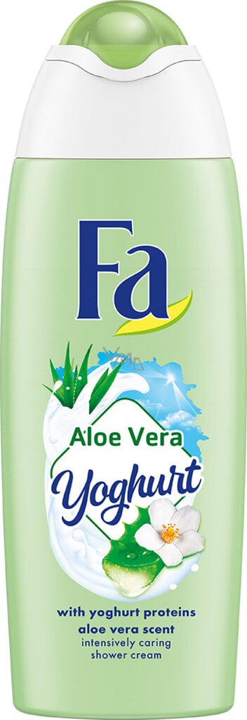 Suihkugeeli Fa Nauti, Aloe Vera & jogurtti, 250 ml hinta ja tiedot | Suihkusaippuat ja suihkugeelit | hobbyhall.fi