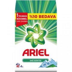 Pesujauhe Ariel Aqua pudra, Mountain Spring, 6 kg hinta ja tiedot | Pyykinpesuaineet | hobbyhall.fi