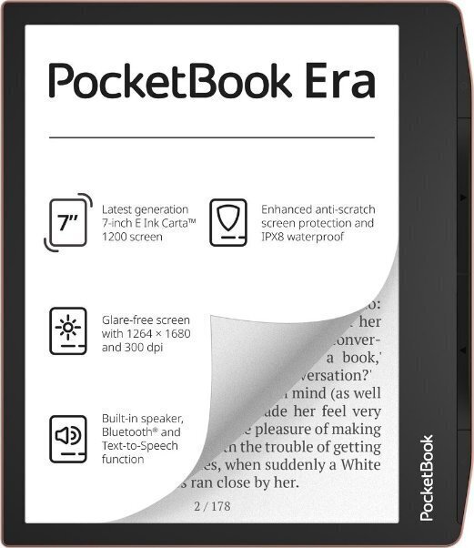 PocketBook Era Sunset Copper 64GB PB700-L-64-WW-B hinta ja tiedot | E-kirjojen lukulaitteet | hobbyhall.fi