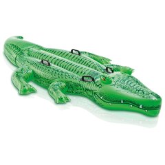 INTEXin puhallettava alligaattori, 203 x 114 cm hinta ja tiedot | Puhallettavat vesilelut ja uima-asusteet | hobbyhall.fi