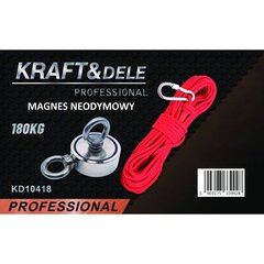 Magneettipidike 180kg, Kraftdele hinta ja tiedot | Käsityökalut | hobbyhall.fi