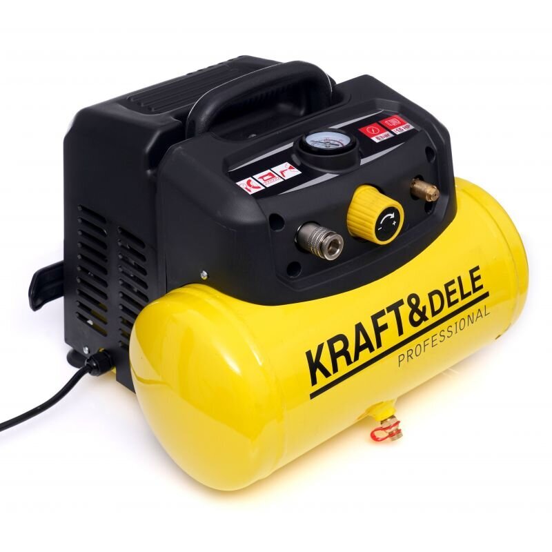 Portaaton kompressori 6L, Kraftdele hinta ja tiedot | Kompressorit | hobbyhall.fi