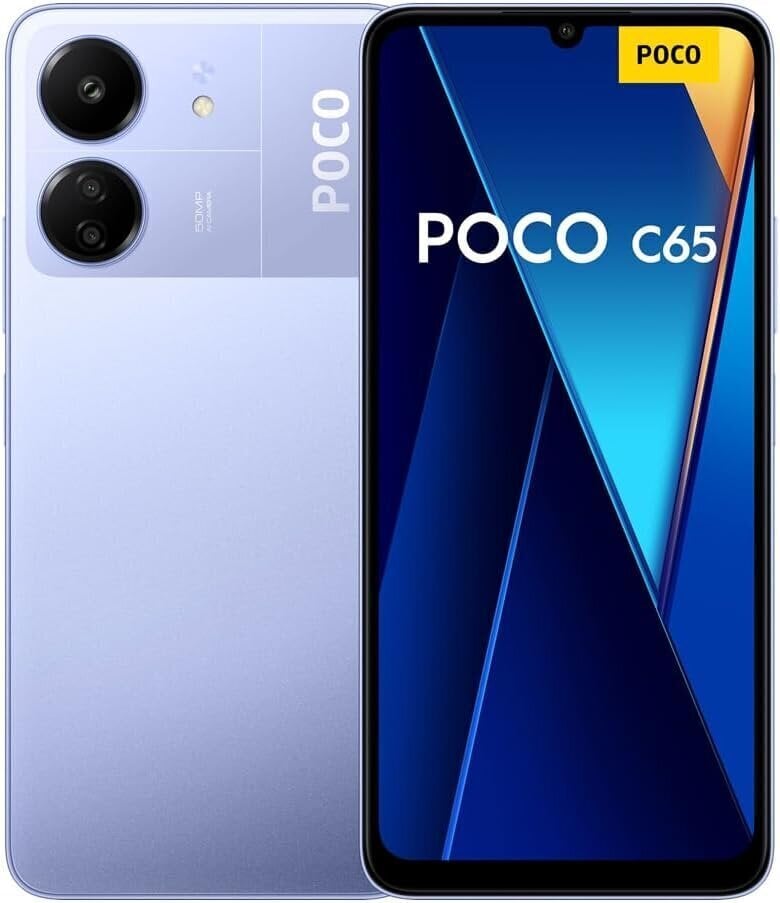 Xiaomi Poco C65 8/256GB Blue hinta ja tiedot | Matkapuhelimet | hobbyhall.fi