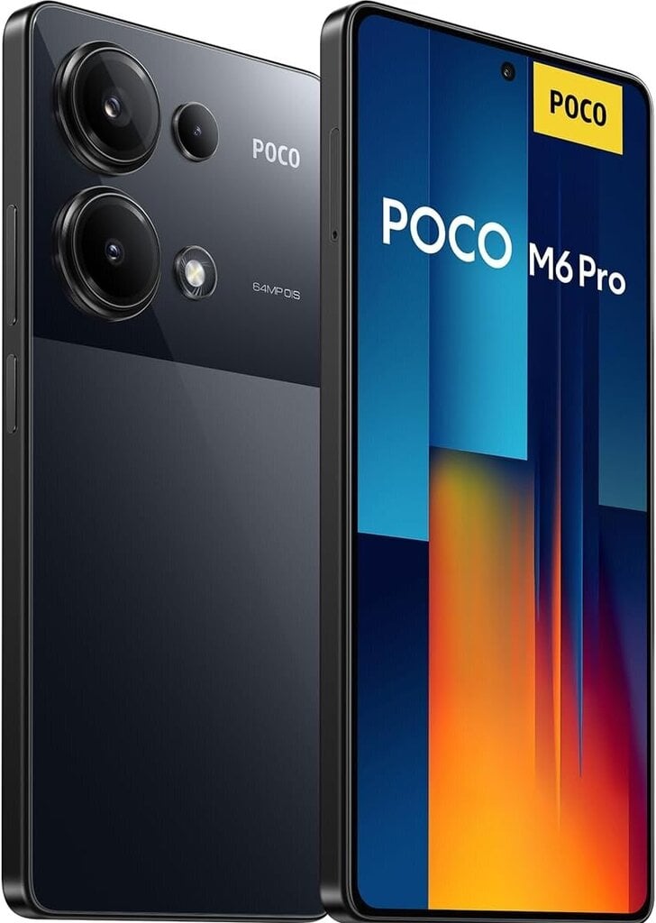 Xiaomi Poco M6 Pro 8/256GB 4G Black hinta ja tiedot | Matkapuhelimet | hobbyhall.fi