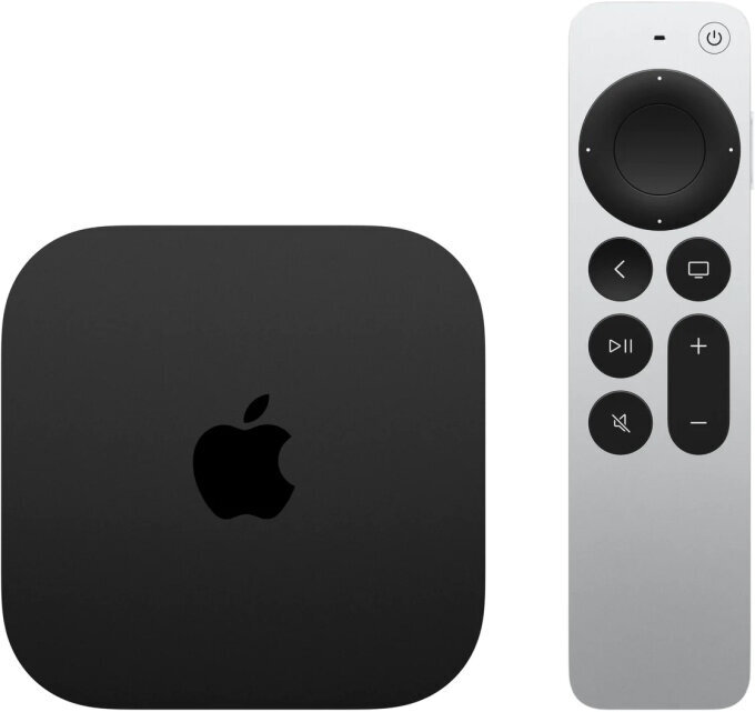 Apple TV 4K WiFi + Ethernet 128GB 3rd Gen hinta ja tiedot | TV- ja FM-vastaanottimet, videokaappauskortit | hobbyhall.fi