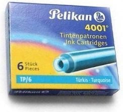 Kapselit Pelikan TP / 6 turkoosi hinta ja tiedot | Kirjoitusvälineet | hobbyhall.fi