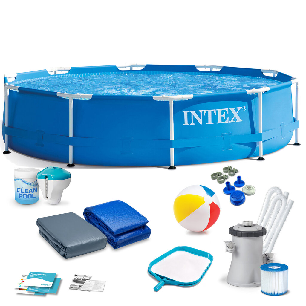 Uima-allas, Intex, 16in1, 305 cm x 76 cm hinta ja tiedot | Uima-altaat | hobbyhall.fi