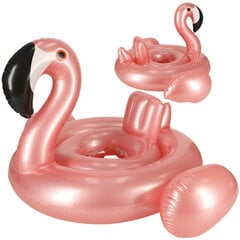 Puhallettava lautta flamingolapsille, 83 cm x 72 cm x 54 cm hinta ja tiedot | Puhallettavat vesilelut ja uima-asusteet | hobbyhall.fi