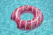 Uimapyörä Donut, 107 cm, vaaleanpunainen hinta ja tiedot | Puhallettavat vesilelut ja uima-asusteet | hobbyhall.fi