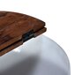 vidaXL Sohvapöytä kiinteä kierrätetty puu kulhon muoto valkoinen hinta ja tiedot | Sohvapöydät | hobbyhall.fi