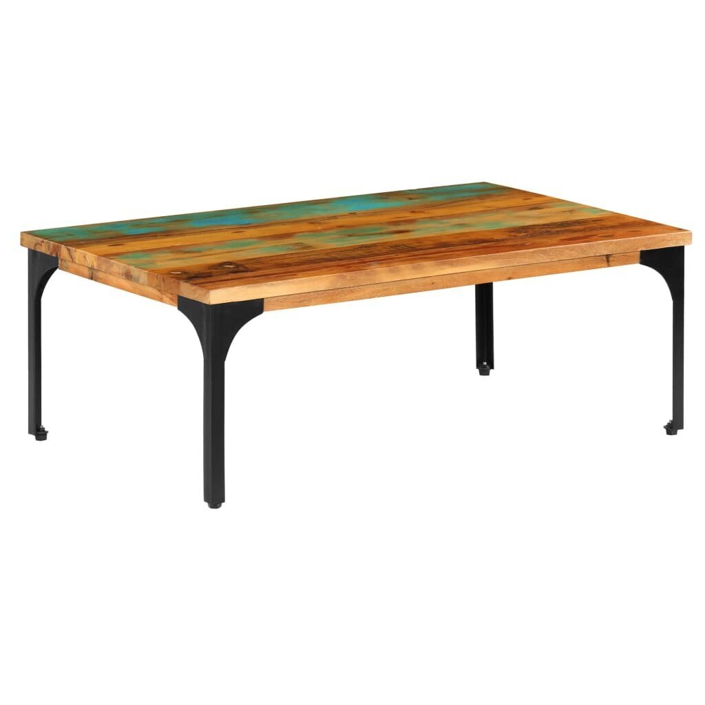 vidaXL Sohvapöytä 100x60x35 cm kierrätetty puu hinta ja tiedot | Sohvapöydät | hobbyhall.fi