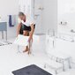 RIDDER Kokoontaittuva kylpyhuoneen jakkara 110 kg valkoinen A0050301 hinta ja tiedot | Kylpyhuoneen sisustus | hobbyhall.fi