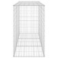 vidaXL Gabion-kivikori kansilla galvanoitu teräs 200x60x100 cm hinta ja tiedot | Aidat ja tarvikkeet | hobbyhall.fi