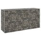 vidaXL Gabion-kivikori kansilla galvanoitu teräs 200x60x100 cm hinta ja tiedot | Aidat ja tarvikkeet | hobbyhall.fi